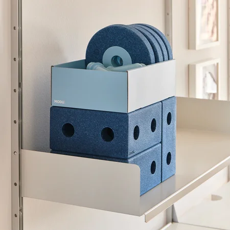 MODU 3-in-1 Gehwagen, 17 Teile - Deep Blue/Sky Blue