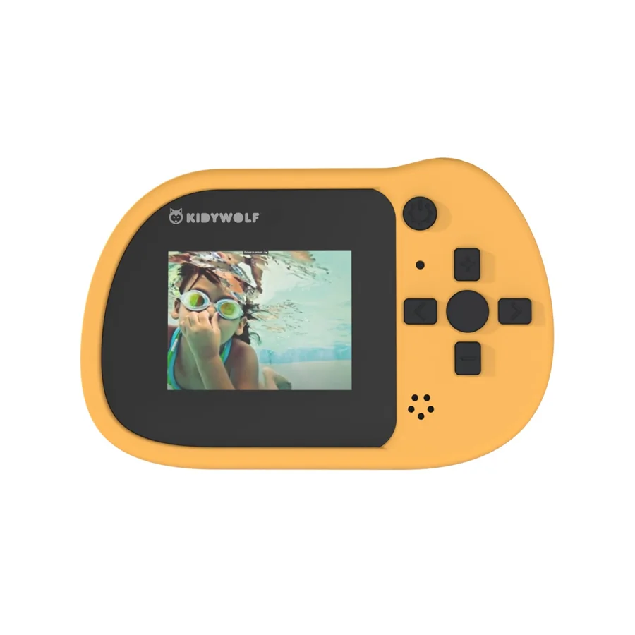 Kidywolf Unterwasserkamera, gelb
