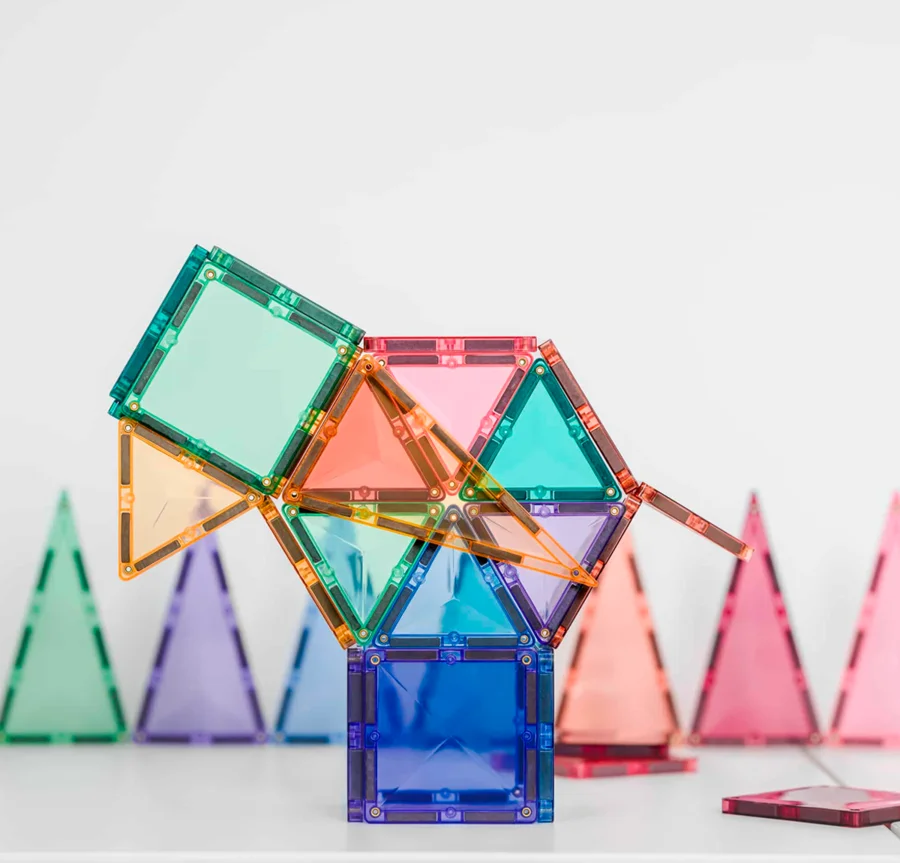 Connetix Magnetbausteine pastell - 32 Teile