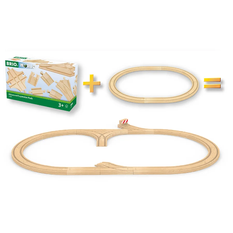 BRIO Schienenset, 11 Teile