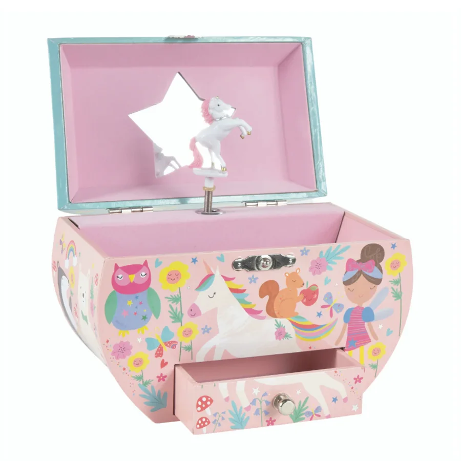 Schmuckschatulle - Regenbogenfee, Floss & Rock