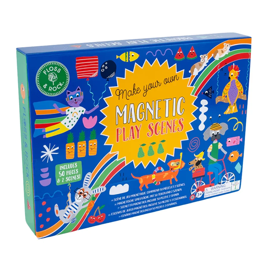 Magnetisches Spielset - Haustiere, Floss & Rock