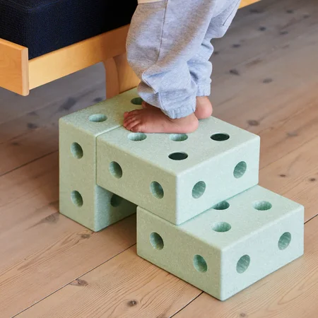 MODU 3-in-1 Gehwagen, 17 Teile - Ocean Mint/Forest Green