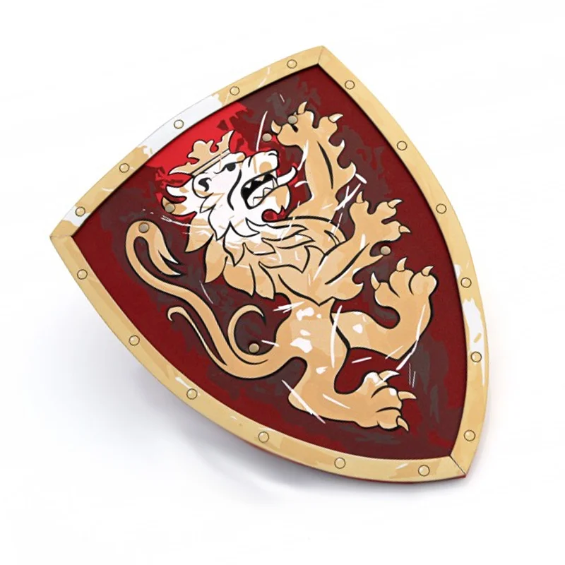 Liontouch ridder udklædning, Noble Knight skjold rød