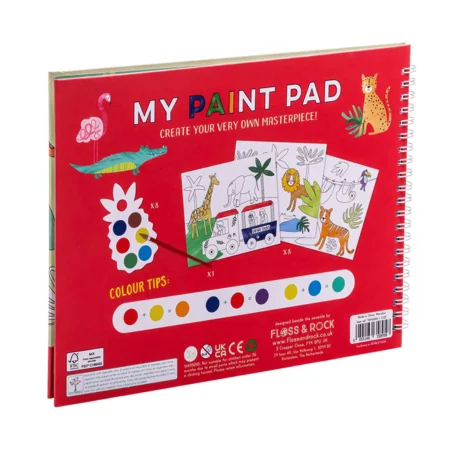 Mein Malbuch- Jungle, Floss & Rock