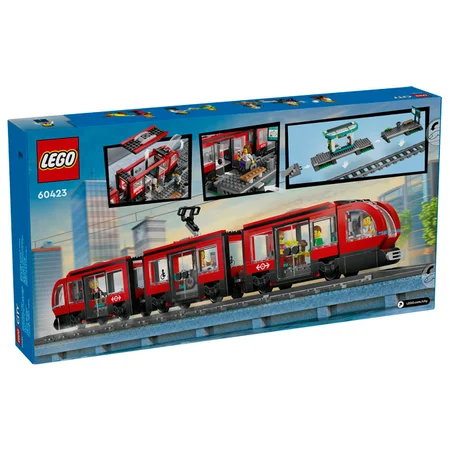 LEGO® City Stadtbahn und Bahnhof