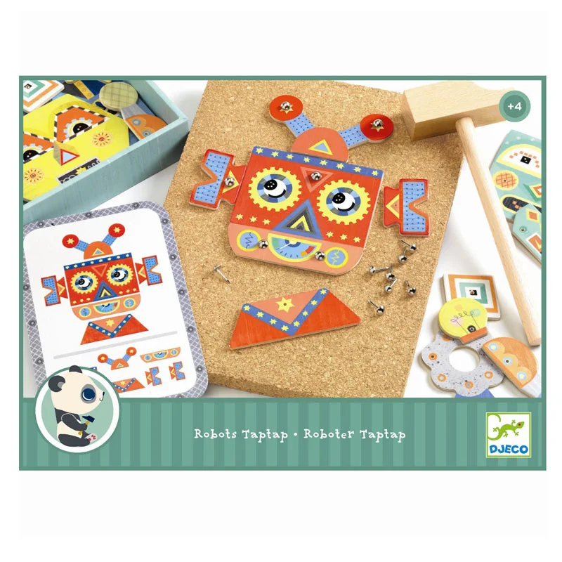 Djeco Hammer-Mosaik, Roboter