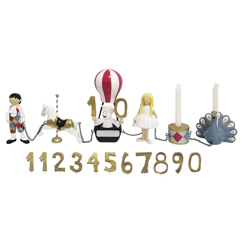 Kids by Friis Geburtstagszug, Harlekin & Columbine