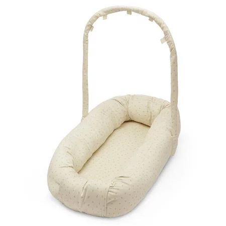 Konges Sløjd babynest m.bøjle, Petit Bisou Blue