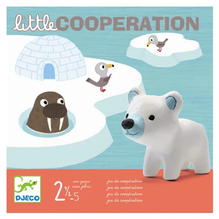 Djeco Kooperationsspiel für Kleinkinder, Polar Friends
