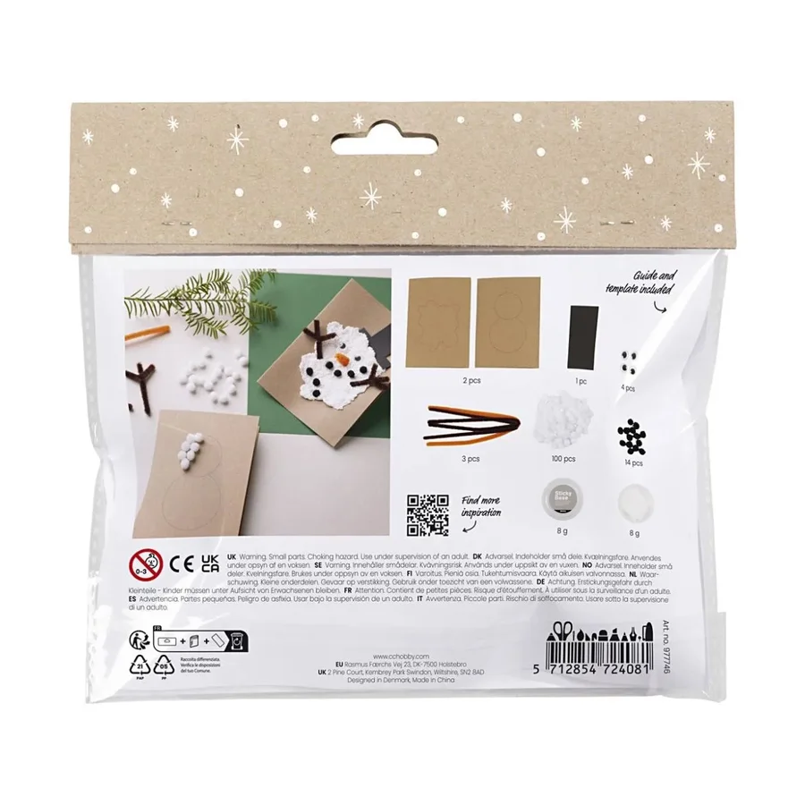Creativ Company Mini DIY Kit Dekoration, Weihnachten
