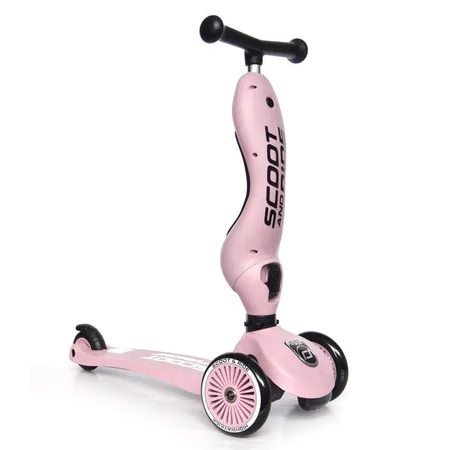 Scoot and Ride 2-i-1 Laufrad, Highway Kick 1 - rose