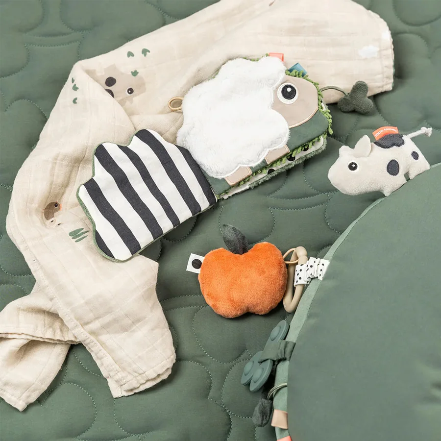 Done by Deer, Sensorisches Baby-Aktivitätsbuch