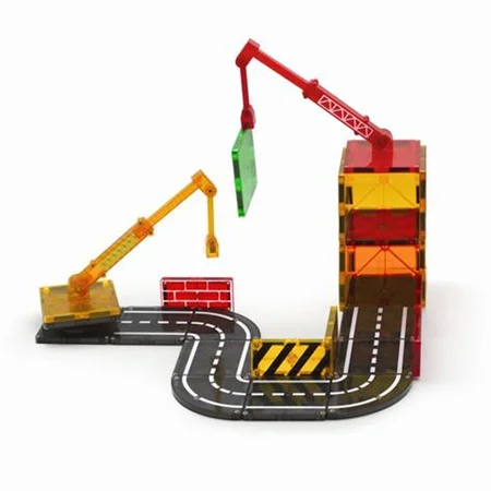 Magna-Tiles Magnetbausteine Baustelle, 32 Teile