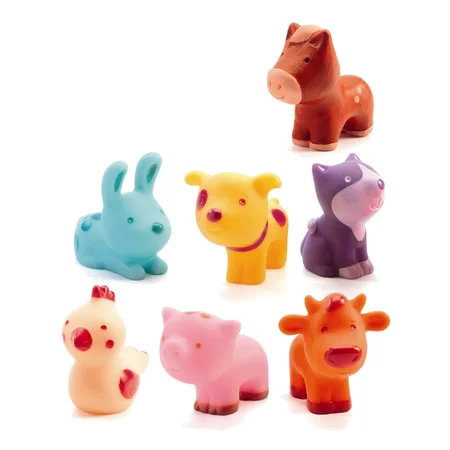 Djeco Plastiktiere, Bauernhof Troopo