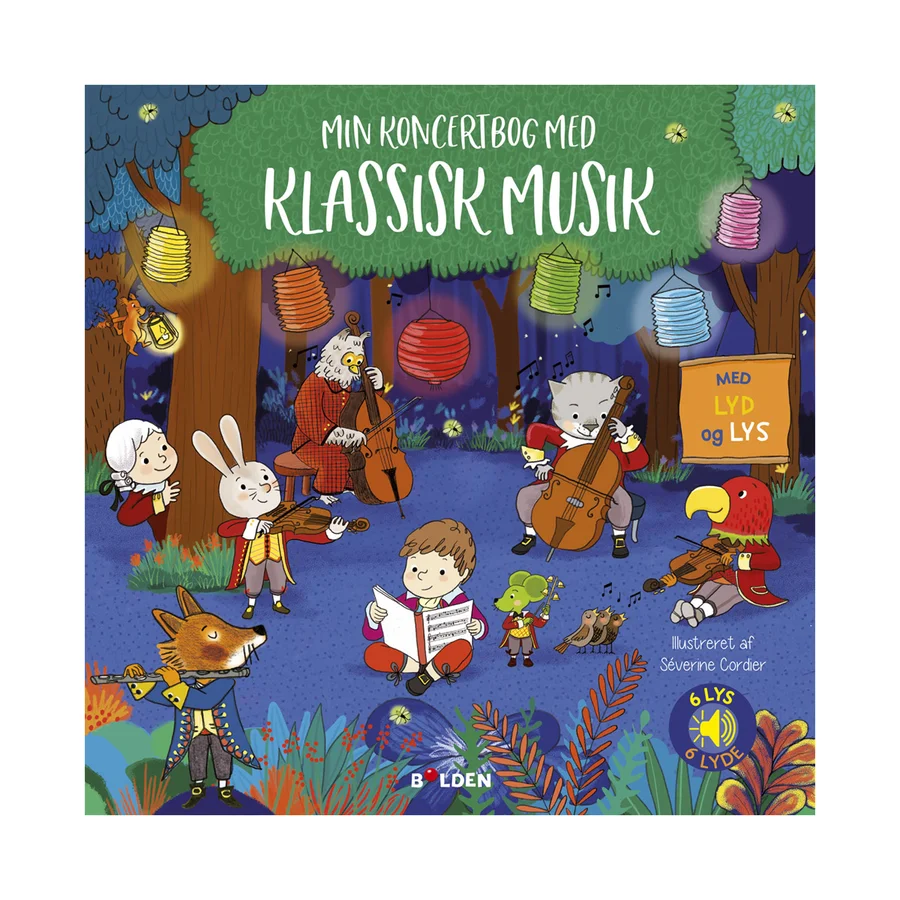 Min koncertbog med klassisk musik - med lyd og lys