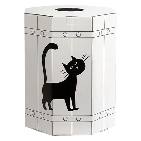 Fastelavnstønde i pap, 39 cm