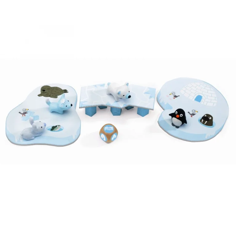 Djeco Kooperationsspiel für Kleinkinder, Polar Friends