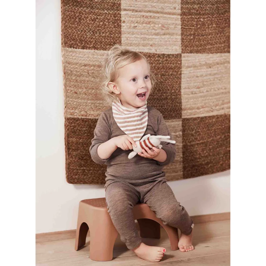 Rabbit Hocker, caramel, OYOY 