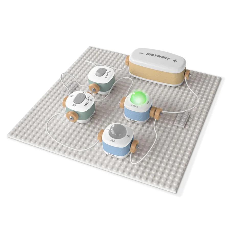 Kidyelec Mein erstes Elektrizitätsset, 11 Teile