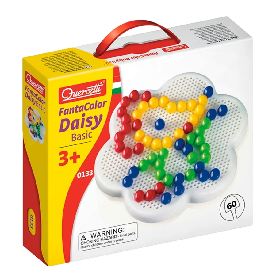 Quercetti FantaColor daisy basic, 15 mm
