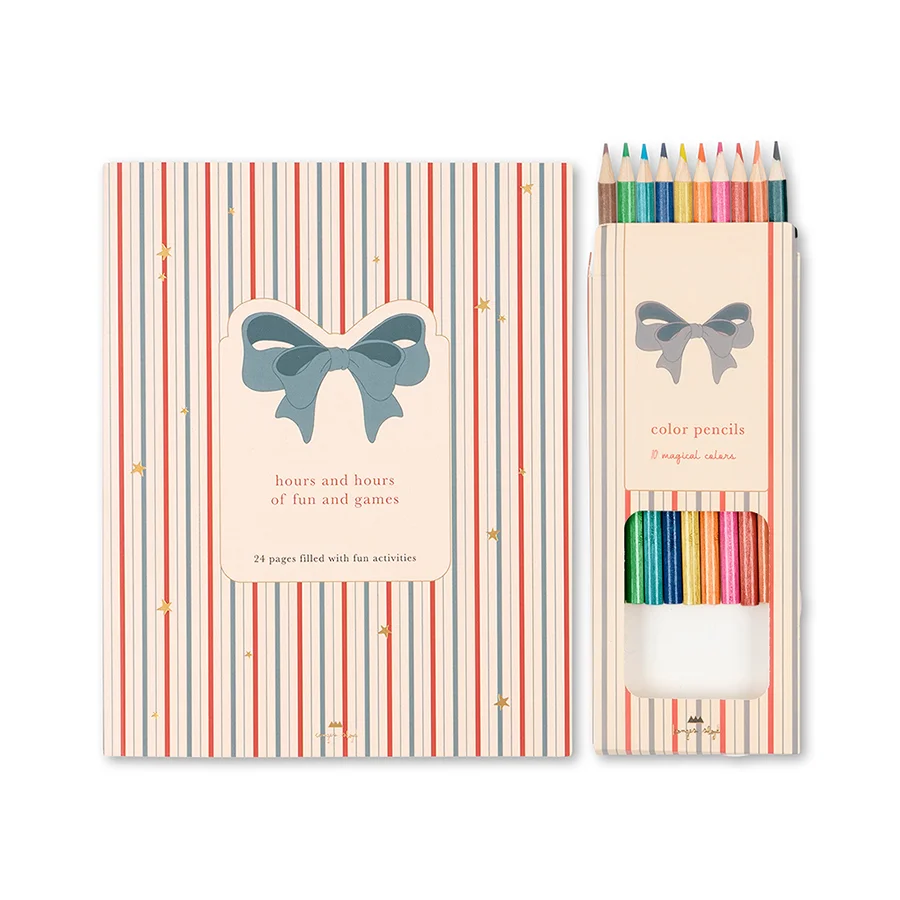 Konges Sløjd Activity Book mit Buntstiften