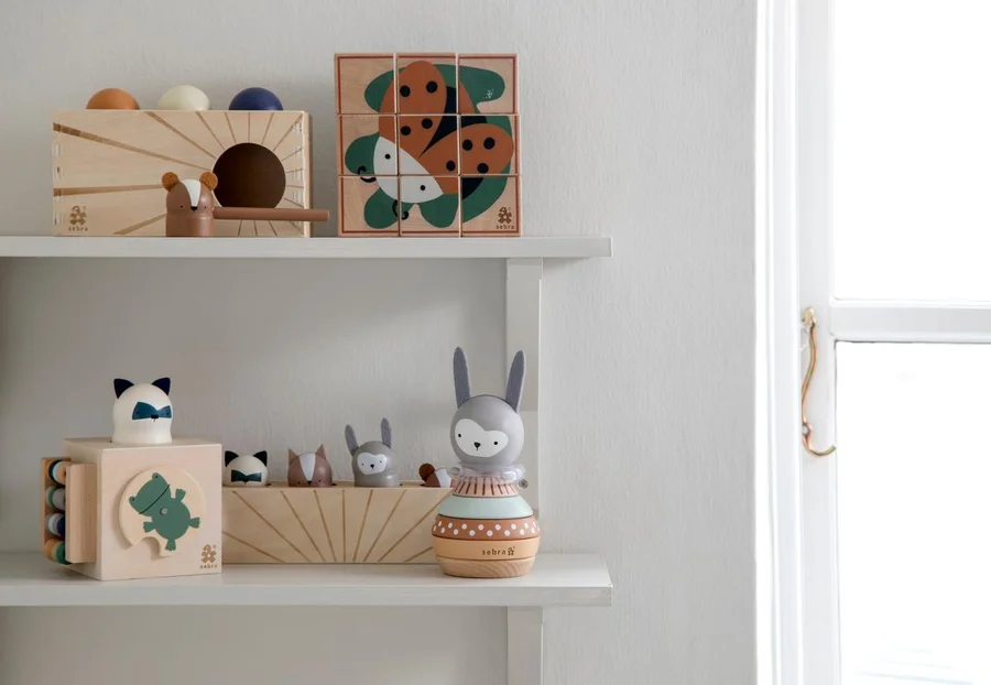 Sebra aktivitetskube, Woodland