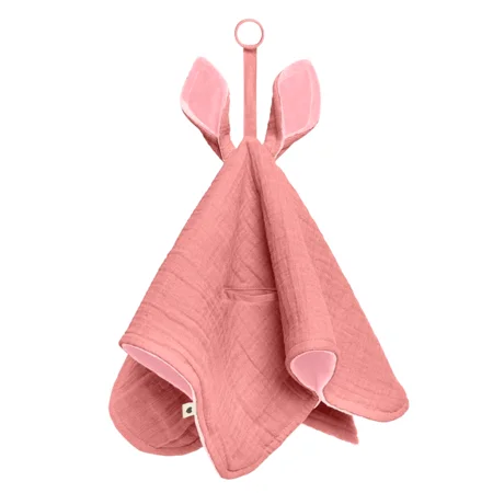 BIBS Schnuffeltuch Känguru, dusty pink