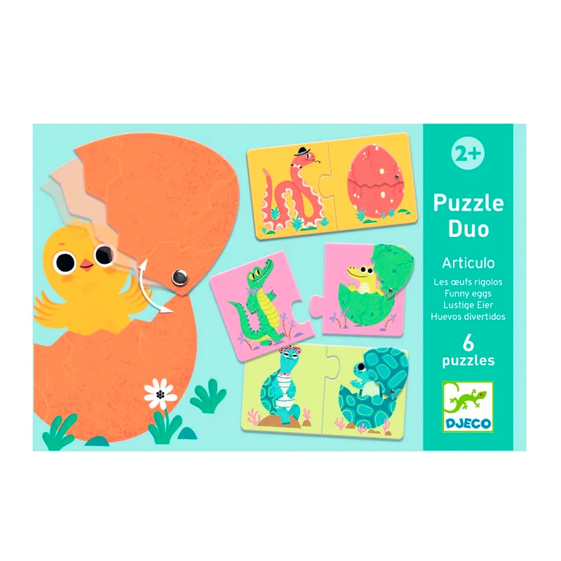 Djeco Lernspiel, Lustige Eier