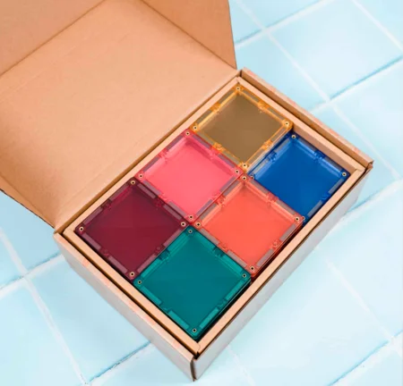 Connetix Magnetbausteine Pastell, Erweiterungs-Set - 40 Teile