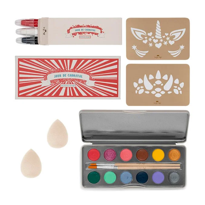 Konges Sløjd ansigtsmaling sæt, multi