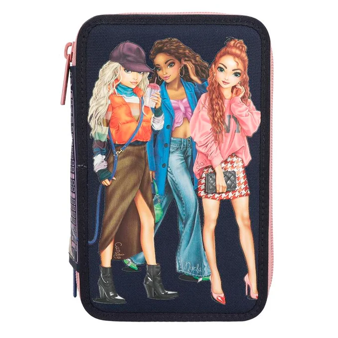 TOPModel 3-Fach-Federtasche City Girls