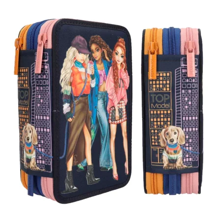 TOPModel 3-Fach-Federtasche City Girls