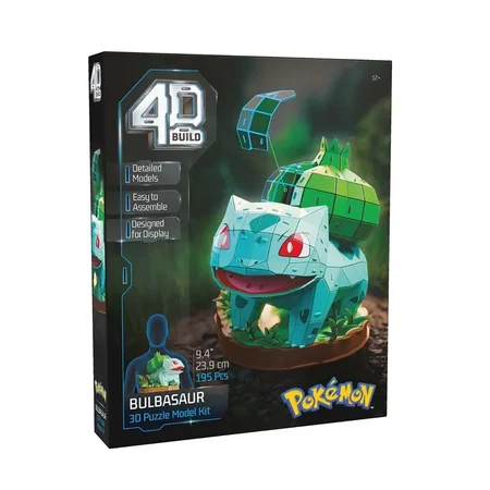 Pokémon 4D Puzzle Bulbasaur, 30 cm