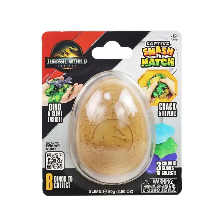 Jurassic World Captivz Smash N Hatch, Wiedergeburt-Set.