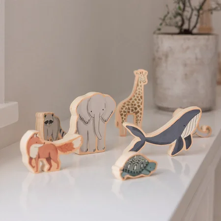 Sebra Puzzle aus Holz, World of Sebra