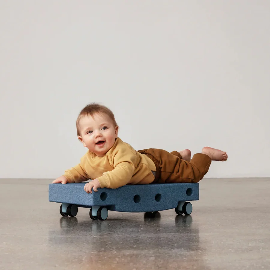 MODU Rollbrett, 5 Teile - Deep Blue/Sky Blue