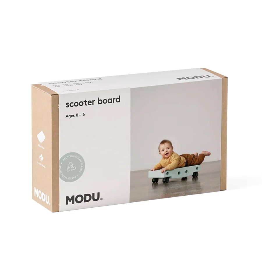 MODU Rollbrett, 5 Teile - Ocean Mint/Forest Green