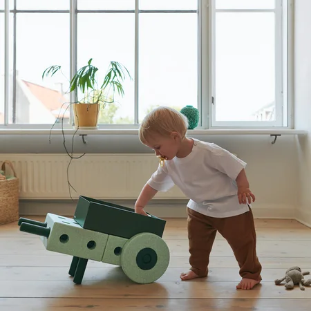 MODU 3-in-1 Gehwagen, 17 Teile - Ocean Mint/Forest Green