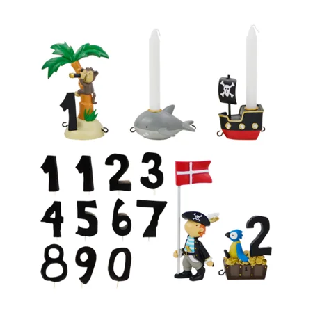 Kids by Friis Geburtstagszug mit Piraten