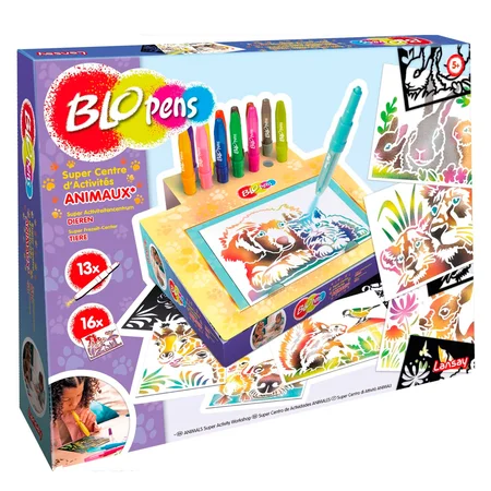 Blopens Airbrush Super-Aktivitätsworkshop, Tiere