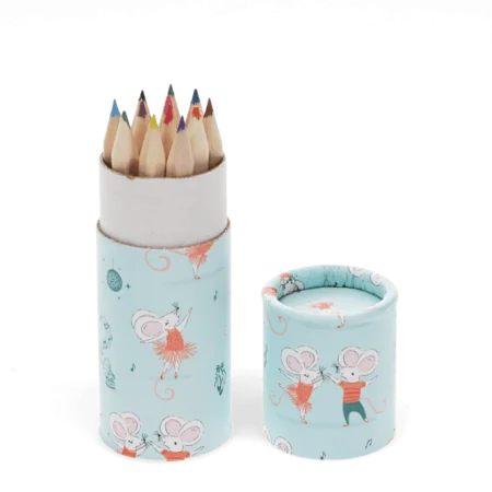 Tube mit Buntstiften, Mimi & Milo