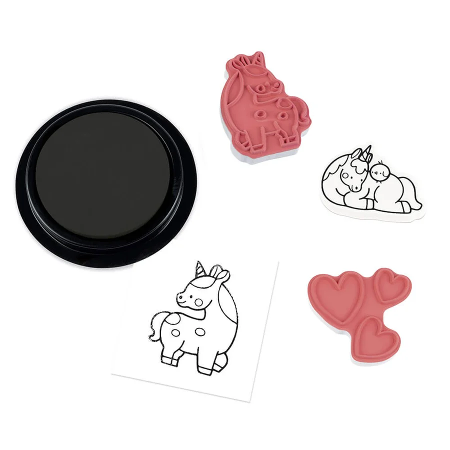 Janod Stempel-Set, Einhorn