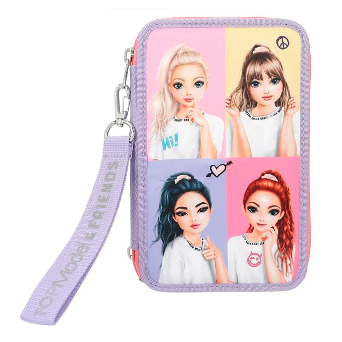 TOPModel Dreifach-Federtasche Snap shots