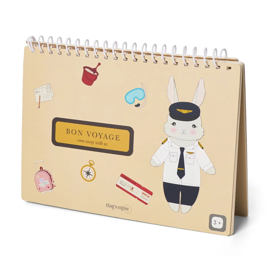 Thats Mine Drew Wassermalbuch, Bon Voyage