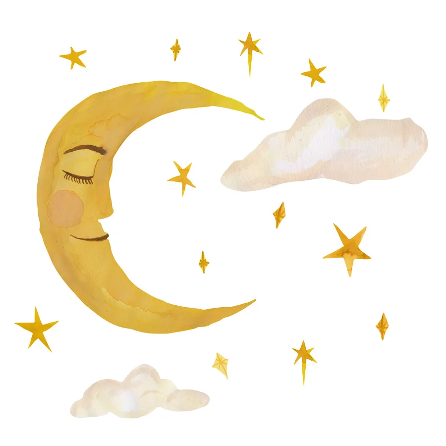 Thats Mine Wallsticker, Moon