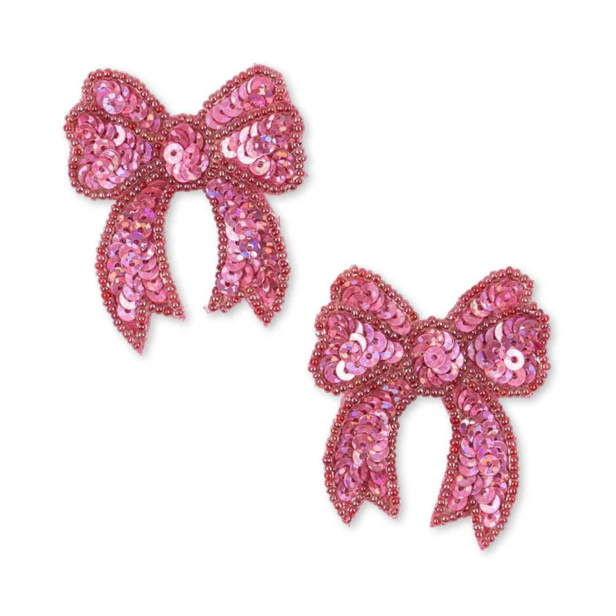 Konges Sløjd 2er-Pack Pailletten-Haarspangen, Rapture Rose