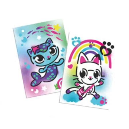 Airbrush-Kunst Aktivitätskoffer, Gabby's Dollhouse