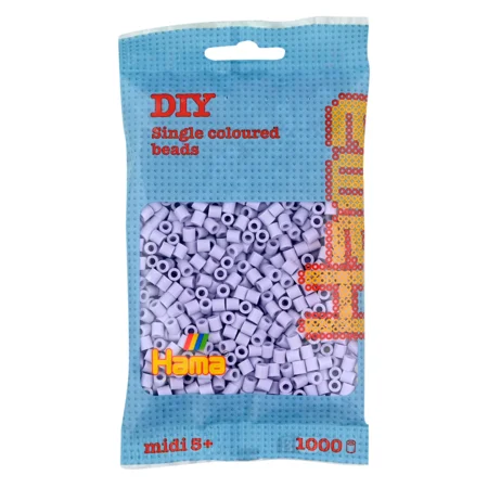 Hama Midi Perlen 1000 stück, hell lavendel - frv 106