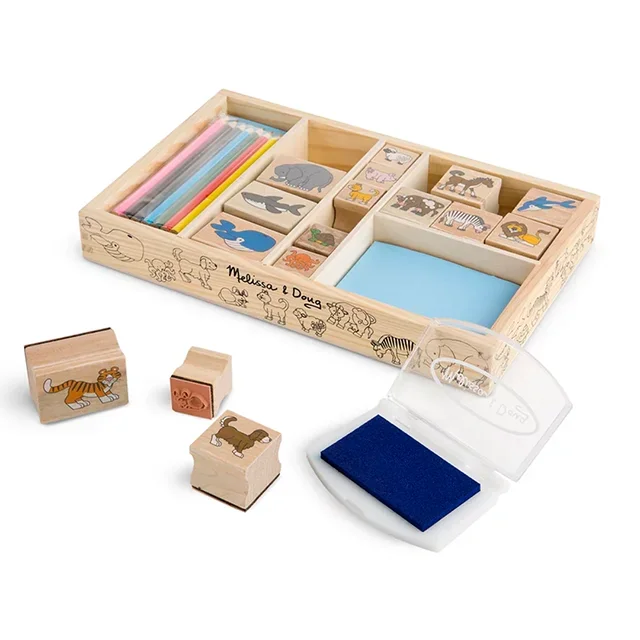 Melissa & Doug Holzstempel - Tiere